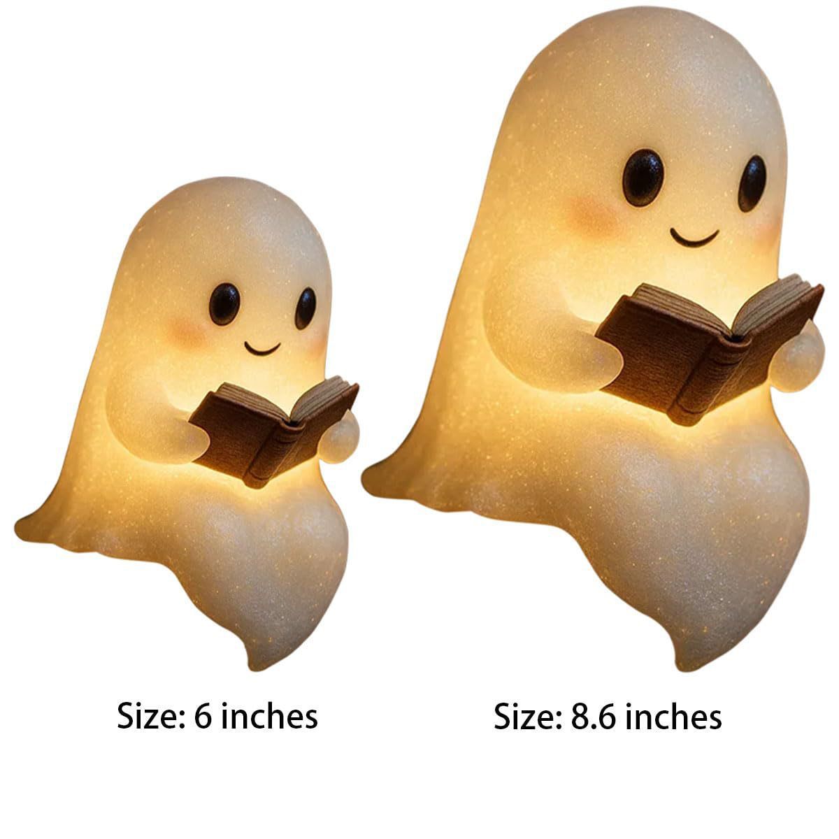 Cute Ghost Reading Lamp Halloween Reading Night Light